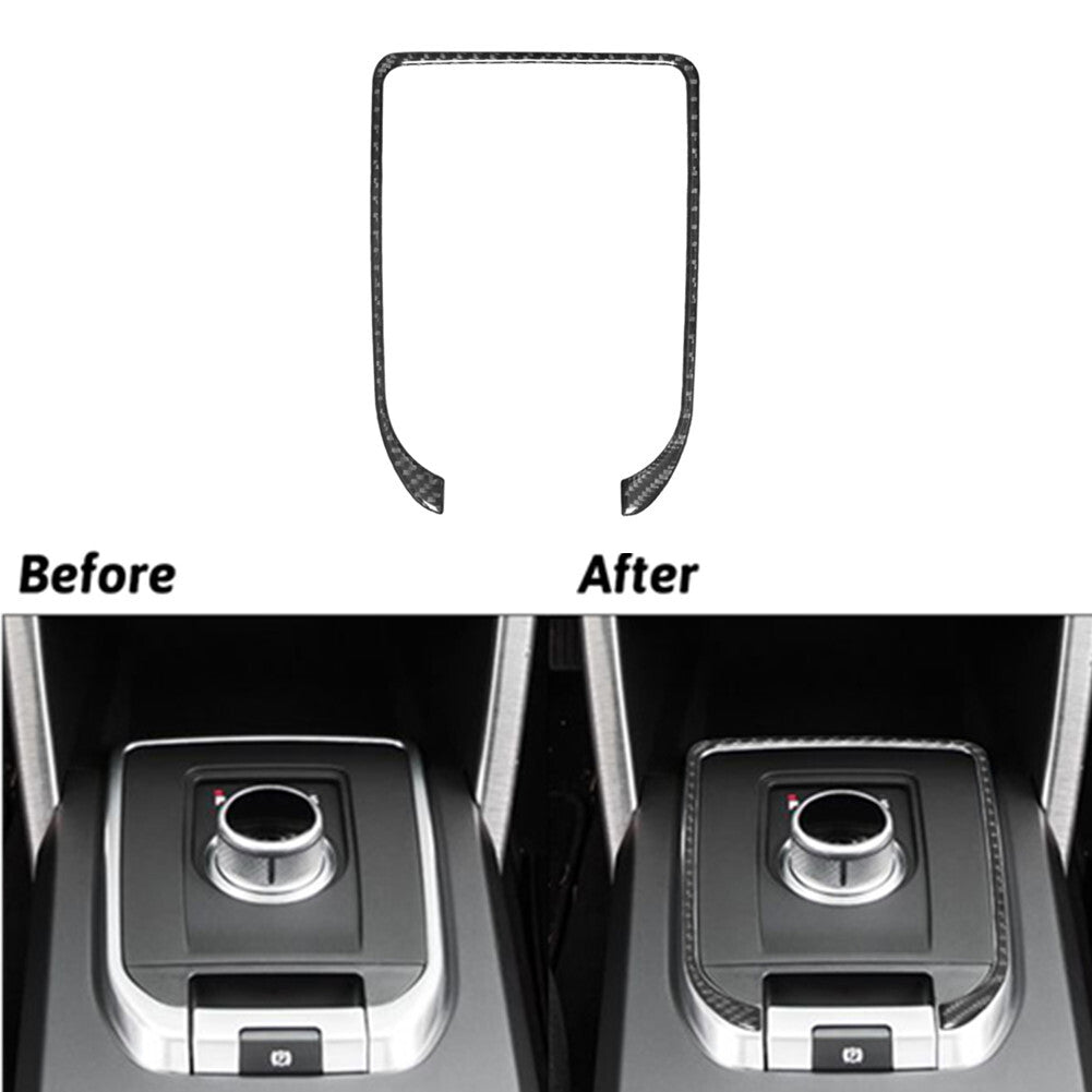 Carbon Fiber Side Tail Lamp Charging Port Panel Cover Trim For Model 3/Y v
