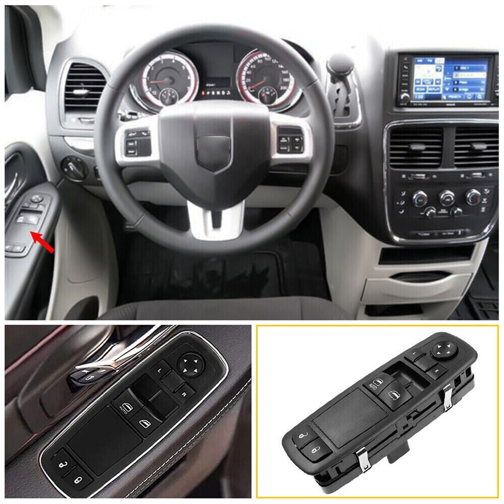 1Master Window Switch Power Control for 08-2011 for Dodge Grand Caravan Driver Side n
