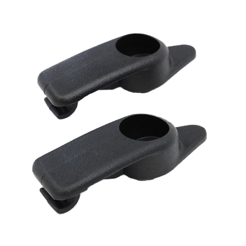 2Pcs For 1997-2004 for Corvette Sun Visor Clip Bracket Holder Clip Black Plastic Q