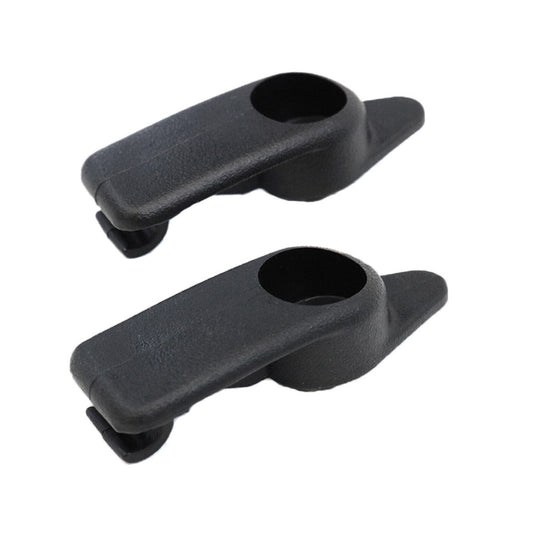 2Pcs For 1997-2004 for Corvette Sun Visor Clip Bracket Holder Clip Black Plastic Q
