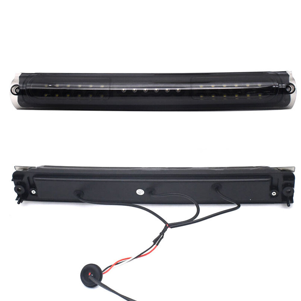 Suitable for 1997-2003 F150s, black/smoked LED third taillight and third stop light. n