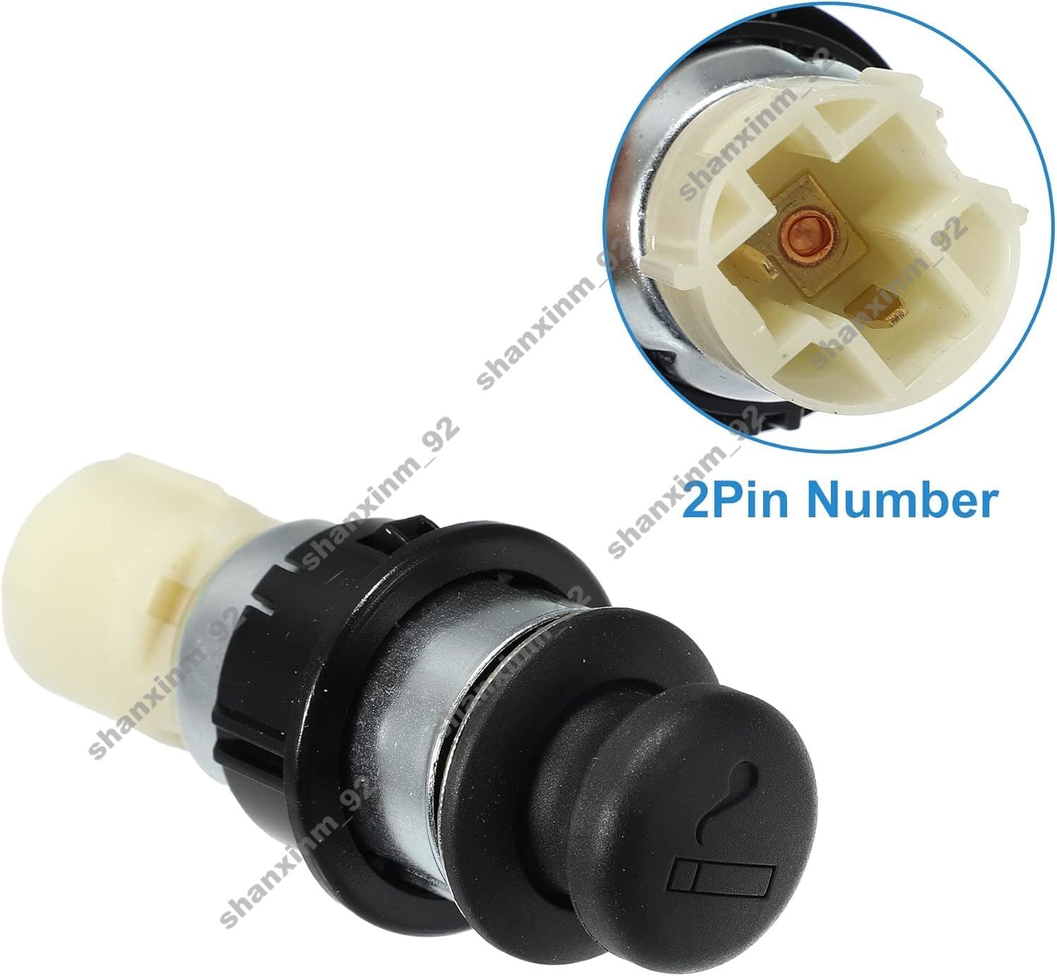 Cigarette Lighter Socket Plug Assembly for Mazda CX-5 2013 2014 2015 BBP3-66-250