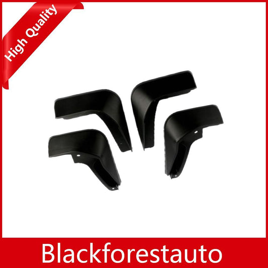 4 Pieces Molded Splash Guards Mud Flaps for 2012-2016 for Ford Focus MK3 Black Q