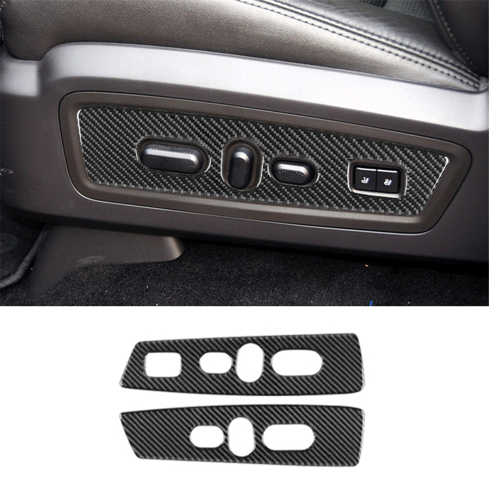 Suitable for 2014-2020 for Honda Jazz for GK5 carbon fiber side rearview mirror eyebrow cover- v
