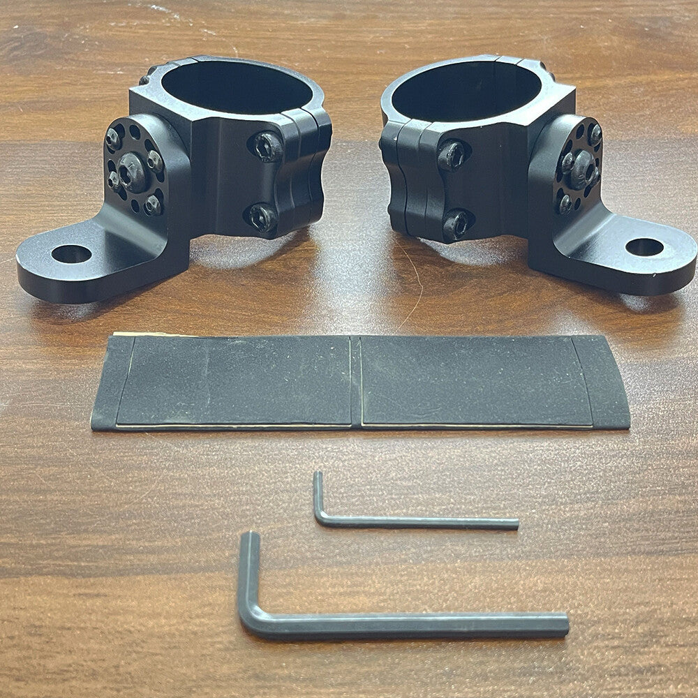 1.75- 2 Light Mount Brackets For UTV ATV RZR 4WD Whip Light Pods Rollbar Cage