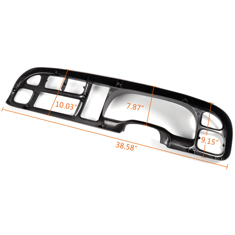 Fits 98-02 for Dodge for Ram Trucks with Clip 5GK51DX9AA LD Dashboard Bezel - v