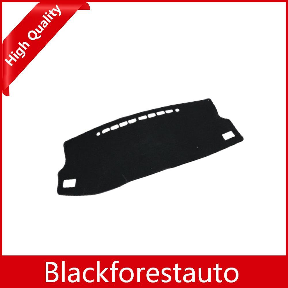 for Toyota for Corolla Black LHD Car Dashboard Carpet Sun Cover Mat 2014-2017