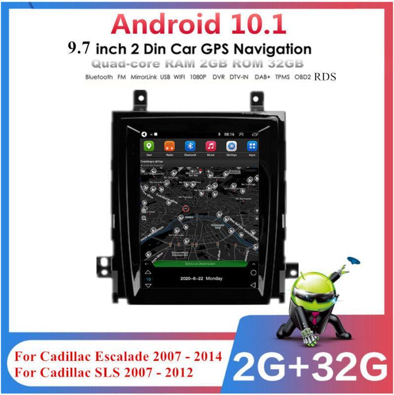 9.7-inch Android 10.1 Stereo Radio GPS Player for Cadillac for Escalade SLS 2007-2014 n