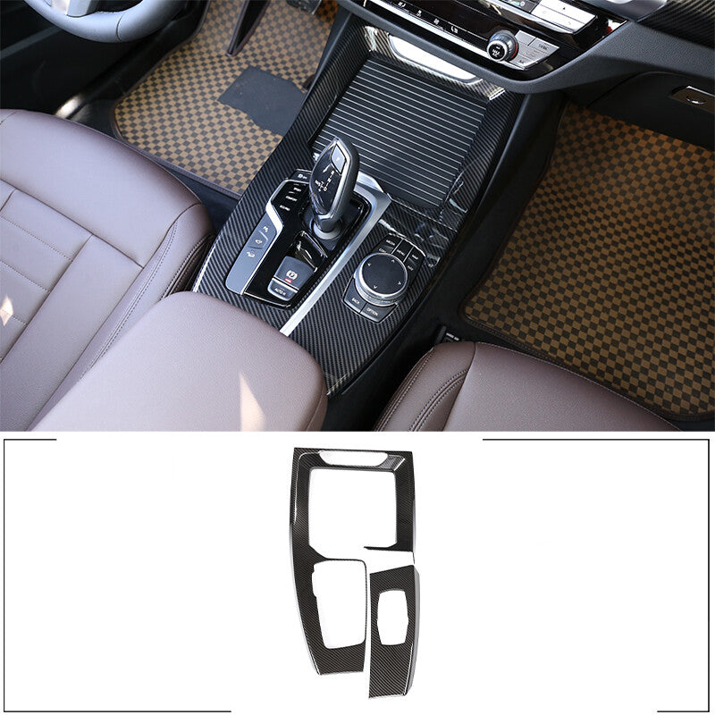 4-Pack ABS Carbon Fiber Window Lift Cover Trim for Subaru WRX 2021-2023- v
