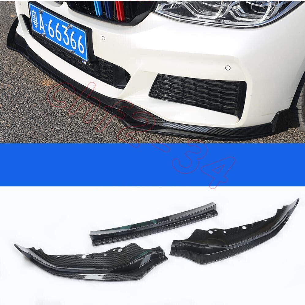 Suitable for BMW 6 Series Gran Turismo G32 ABS carbon front bumper lip boiler edge