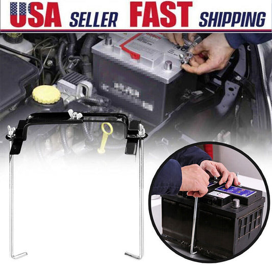 7.5 Adjustable Metal Car Crossbar Battery Hold Down Bracket Holder Storage