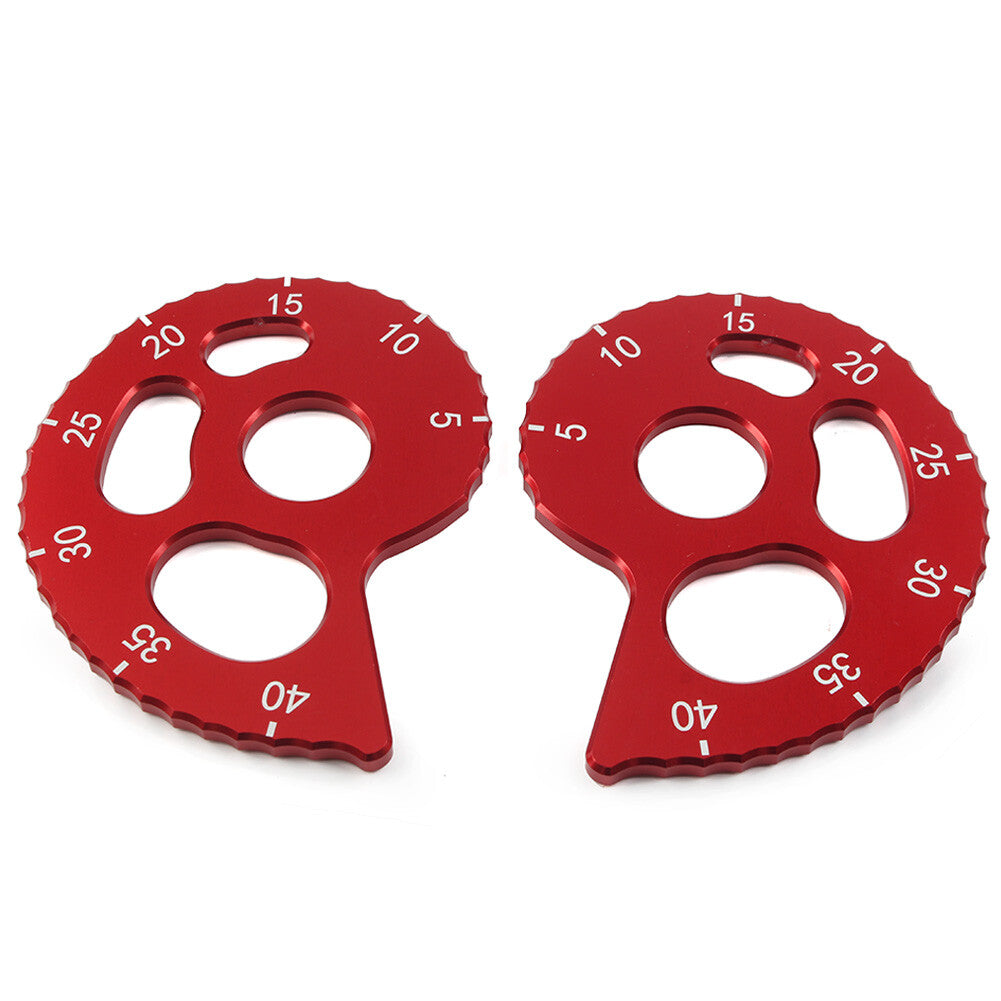 2xCNC Rear Wheel Chain Adjuster Tensioner for HONDA CRF 150F 230F 250F 230L 230M Q