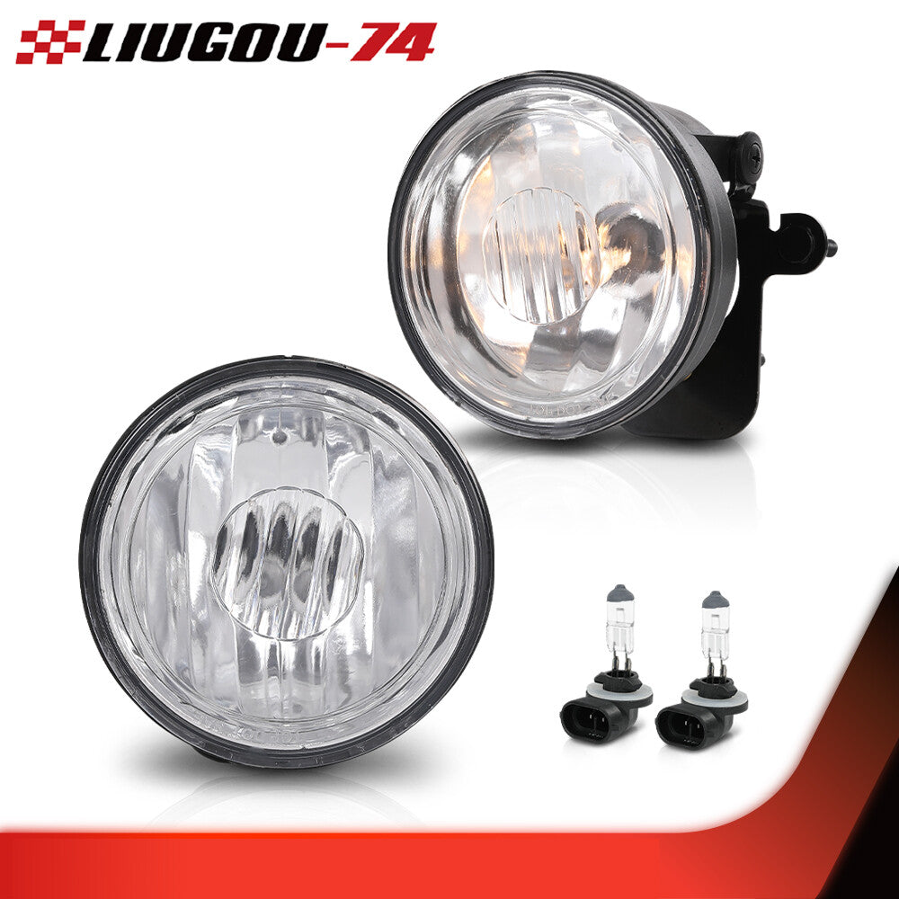 Fog Lights Fit 2004 - 2006 for Suburban Tahoe Z71 Driver Bumper Clear Lights - v