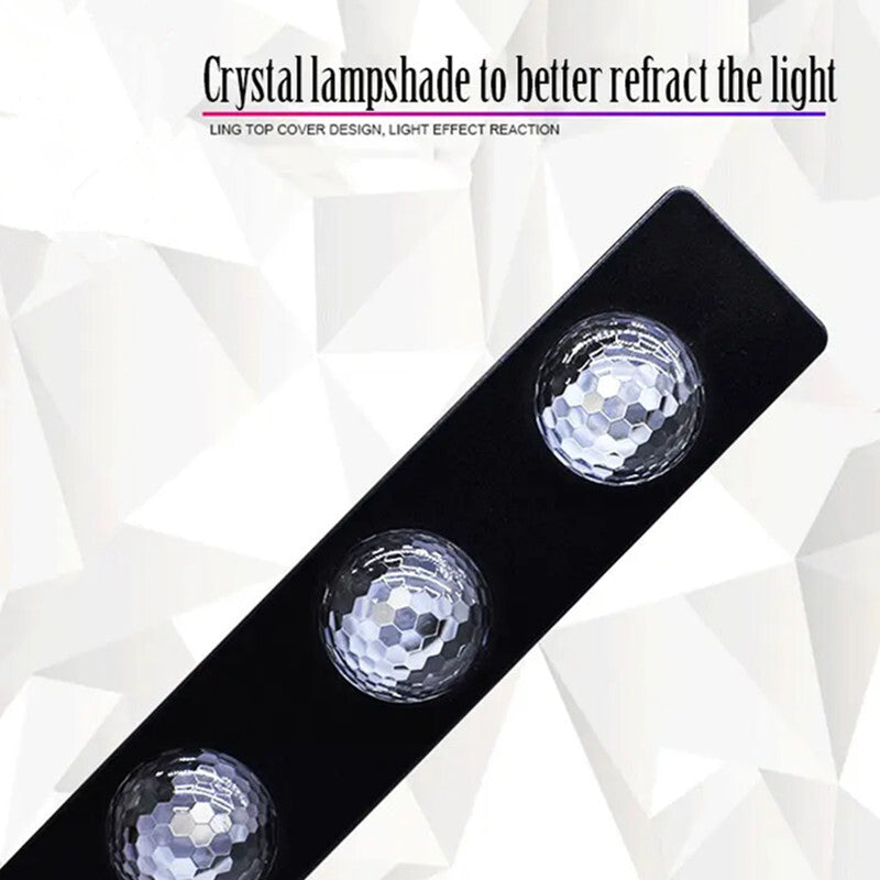 Car Atmosphere Foot Light USB RGB LED Starlight Ambient Decorative Carpet Lamp
