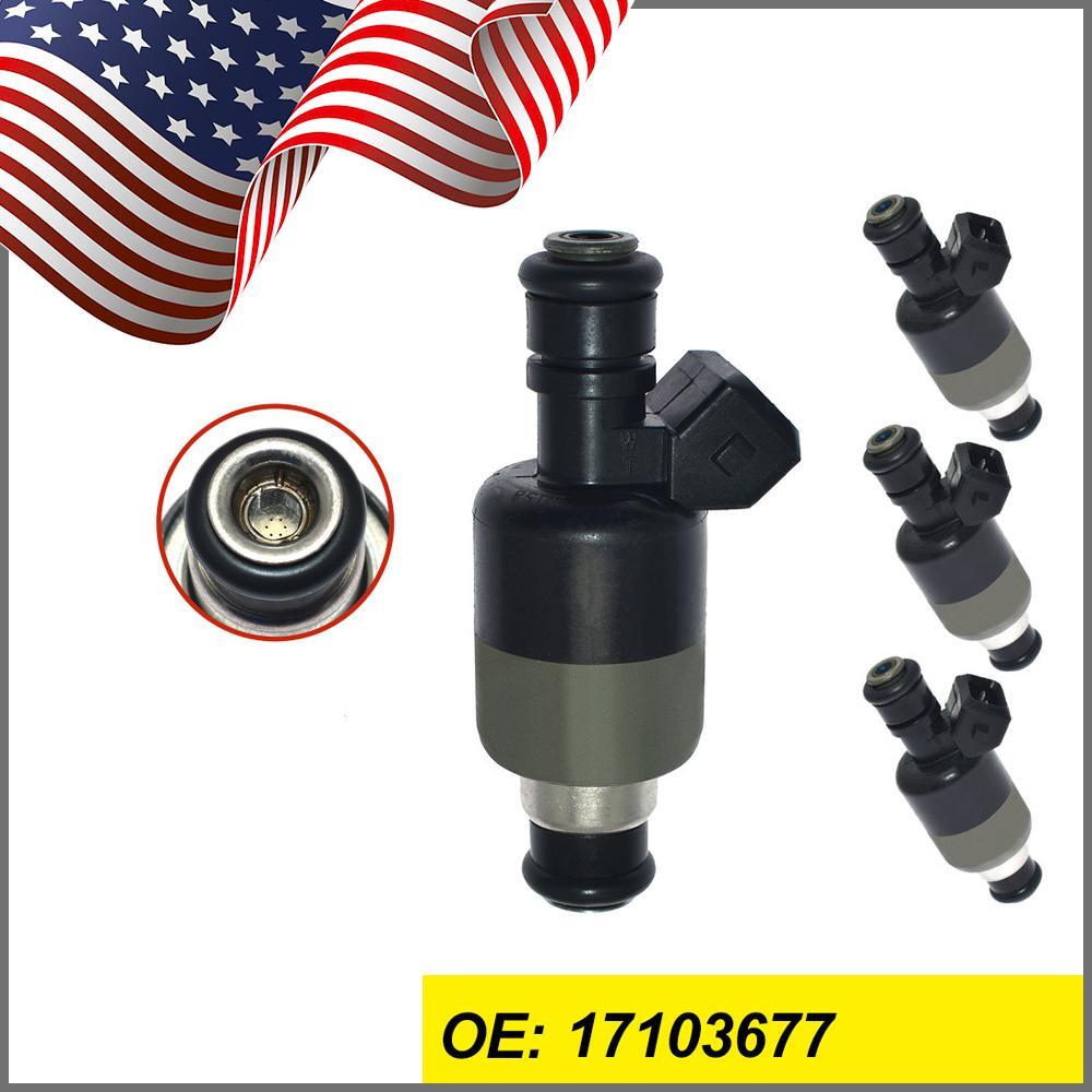 4PCS High impedance Fuel Injector 17103677 For 99-02 Lanos 1.5L 1.6L