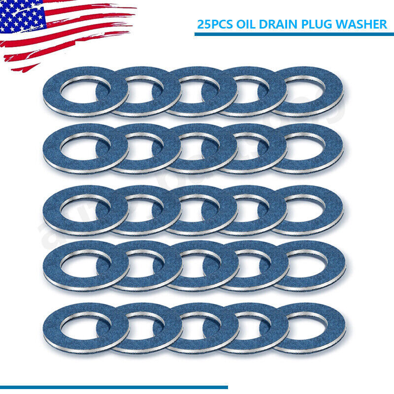 Suitable for Lexus Sci-Fi Oil Drain Plug Washer Gasket 90430-12031 - 25-piece set - n