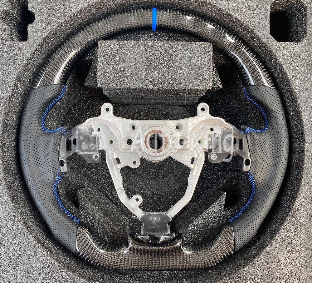 Carbon Fiber Custom Steering Wheel for Lexus IS 250 300 350 ISF RED 2001-2017