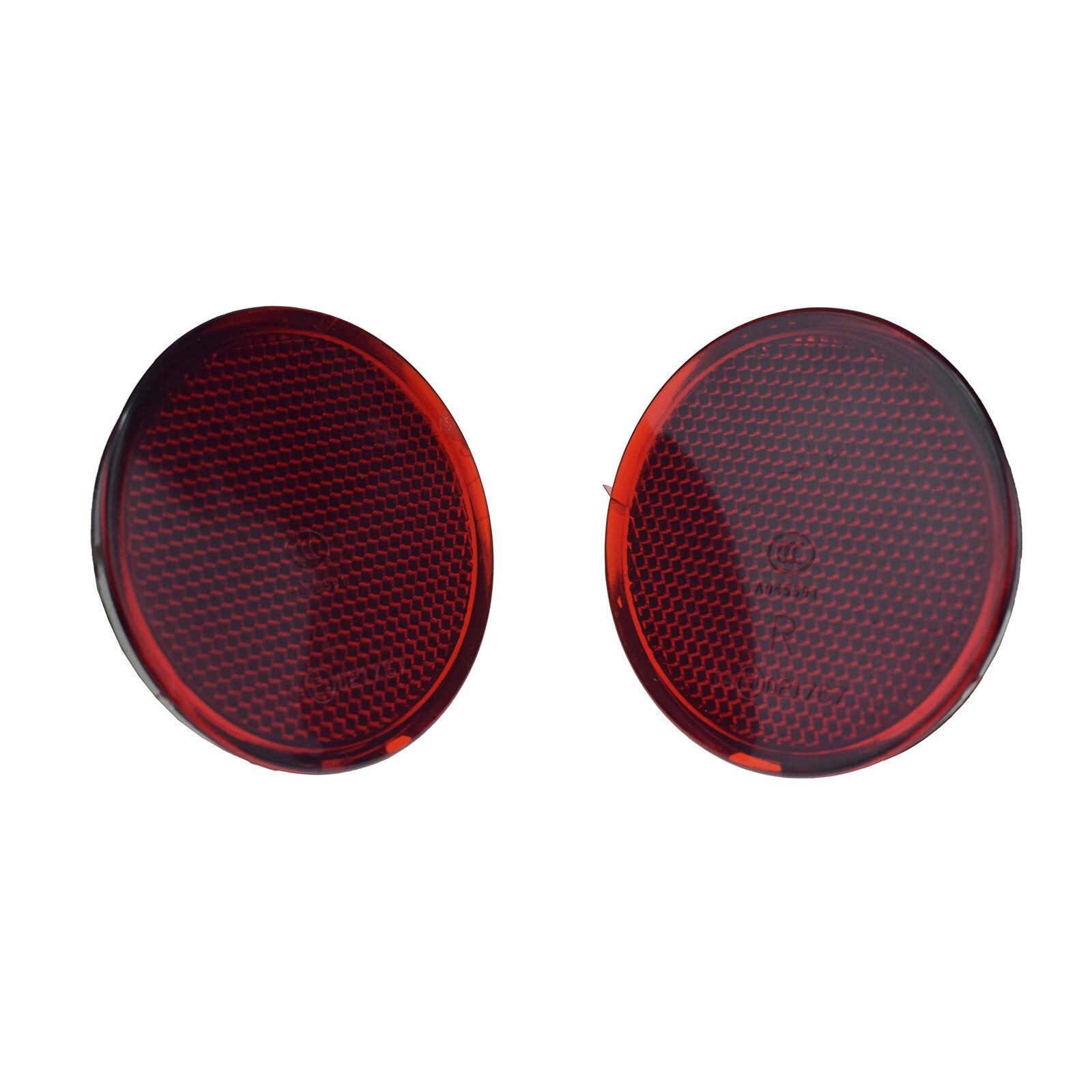 Pair Left Right Rear Tail Bumper Reflectors for Nissan Qashqai J10 2007-2013