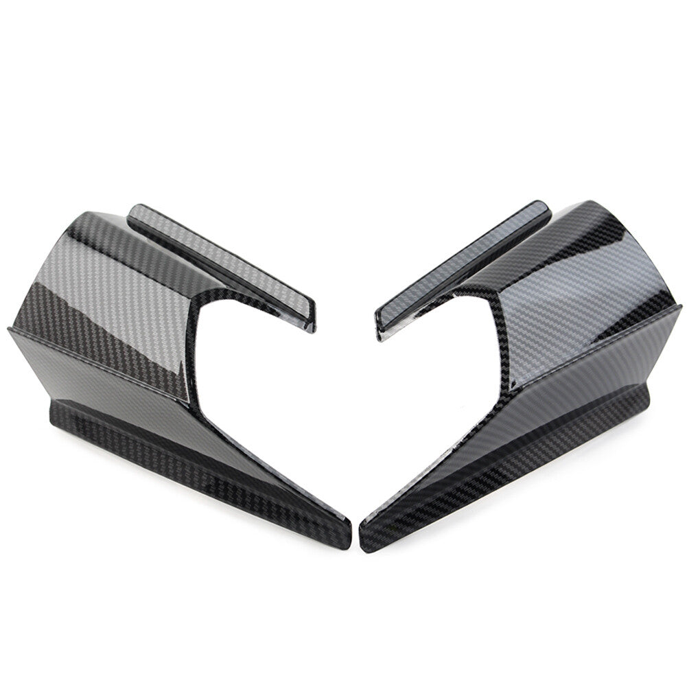 Fit for Honda ADV150 2019 2020 Carbon Fiber Side Winglet Wind Fin Spoiler Trim Cover