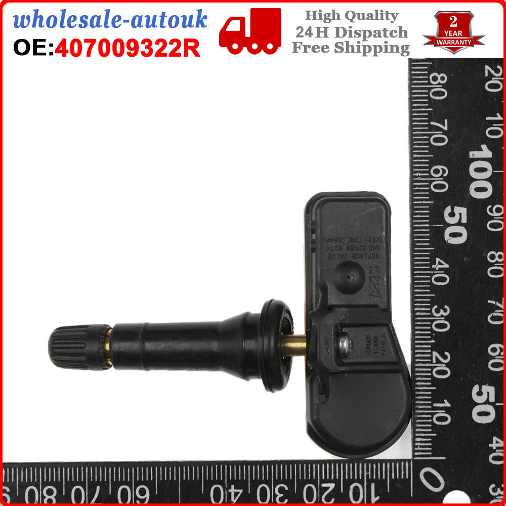4PCS Tyre Pressure TPMS Sensor 407009322R for Dacia Duster Lodgy Sandero for Renault