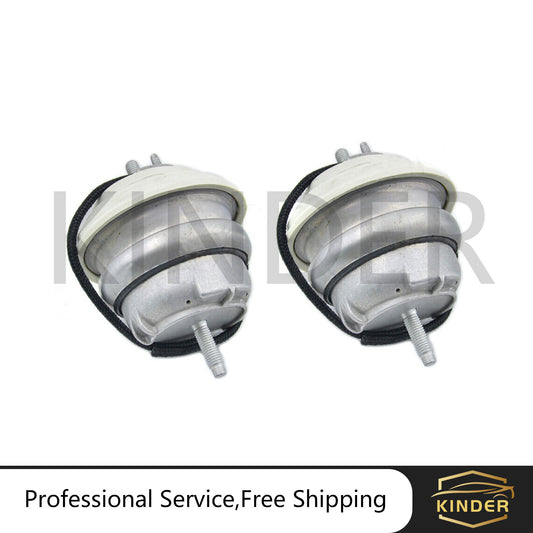 1Pair Engine Motor Mount Front Left + Right Fit for Jaguar for XF 2009-2012 3.0 Q