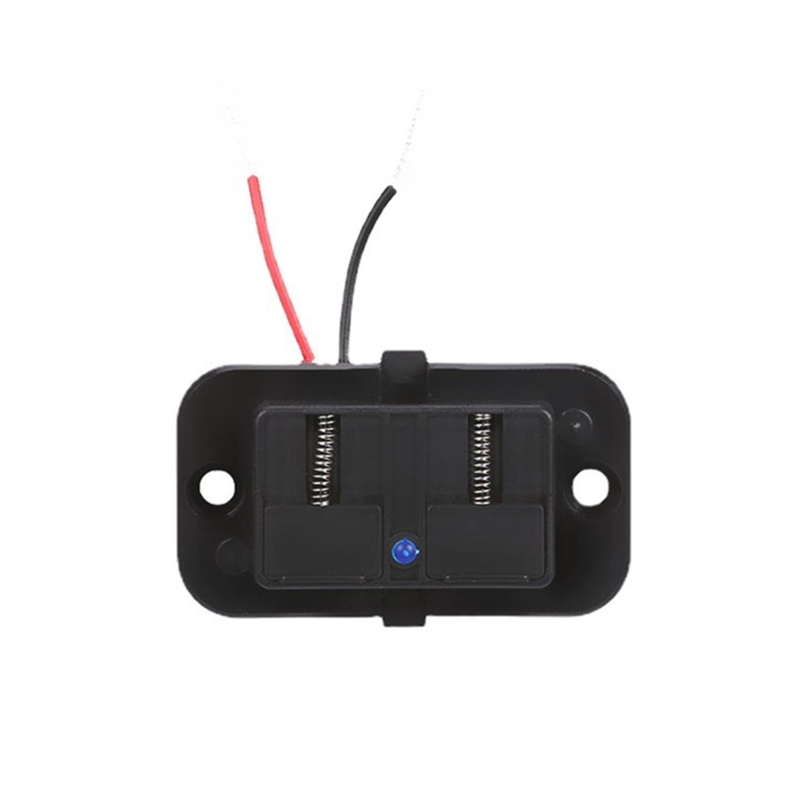 12-24V 18W 3A Dual USB PD QC3.0 Car Boat RV Fast Charger Socket LED Power Outlet