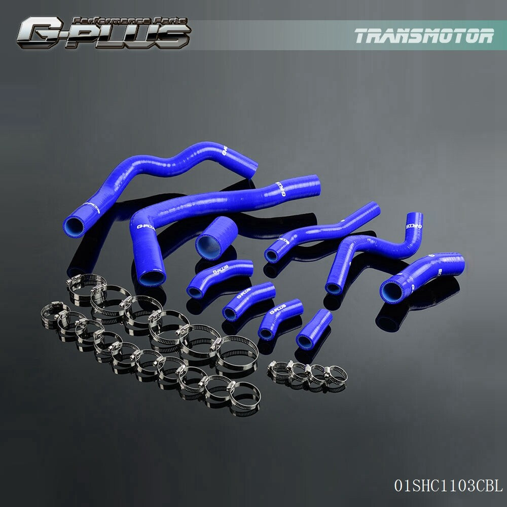 Fits for Mini Cooper S R53 2001 - 2006 Silicone Radiator Coolant Hose Tube Kit - v