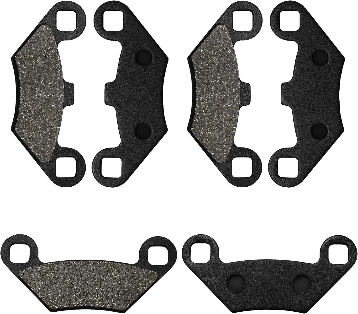 Front and Rear Brake Pads for POLARIS Forest Tracker 570 2015 /Sportsman 800 EFI