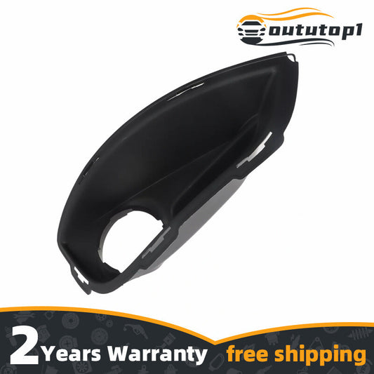 Black right front fog light bezel trim cover for 2017-2020 for Chrysler for Pacifica