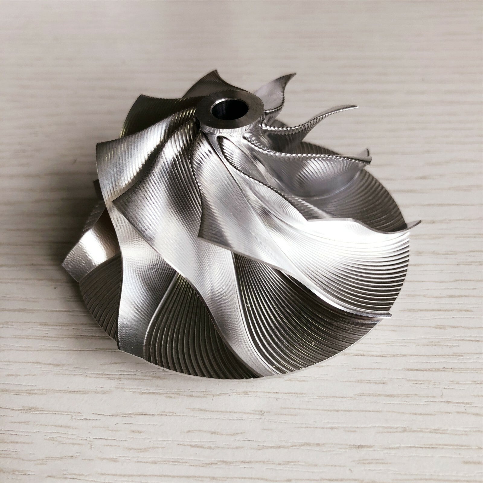K26 55.40/77.00 mm 9+0 insert point milling snake curve performance blank wheel