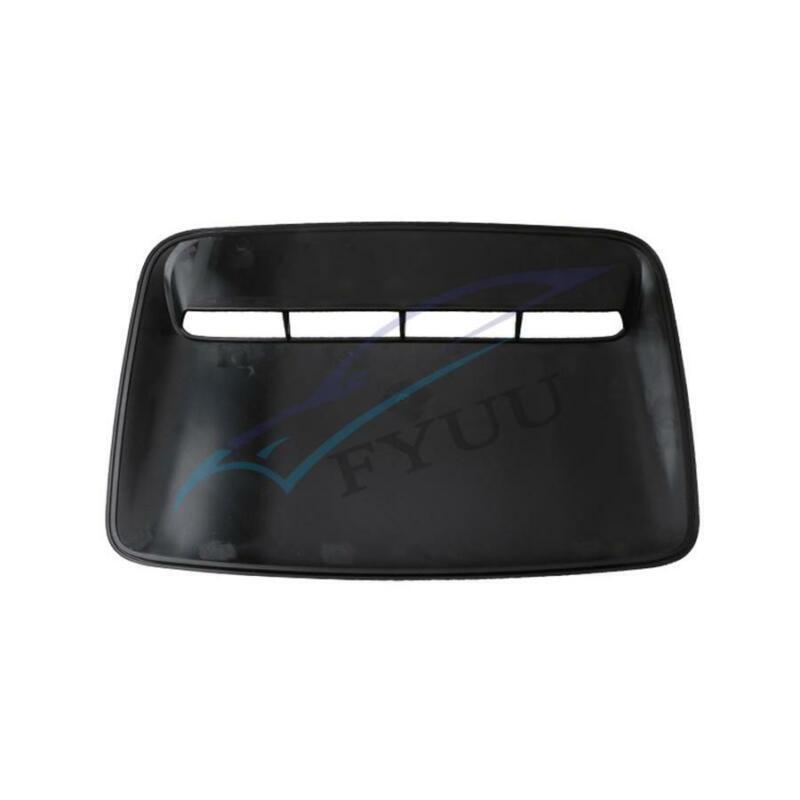 Universal Glossy ABS Airflow Intake Cover, Ventilation Cap, and Decorative Cover for Cars n
