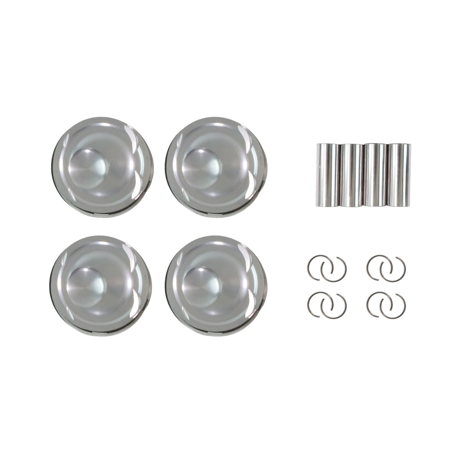 4-Piece Piston and Ring Kit for Focus for Mustang for Lincoln MKC 15-19 2.3L EJ7Z6108E-