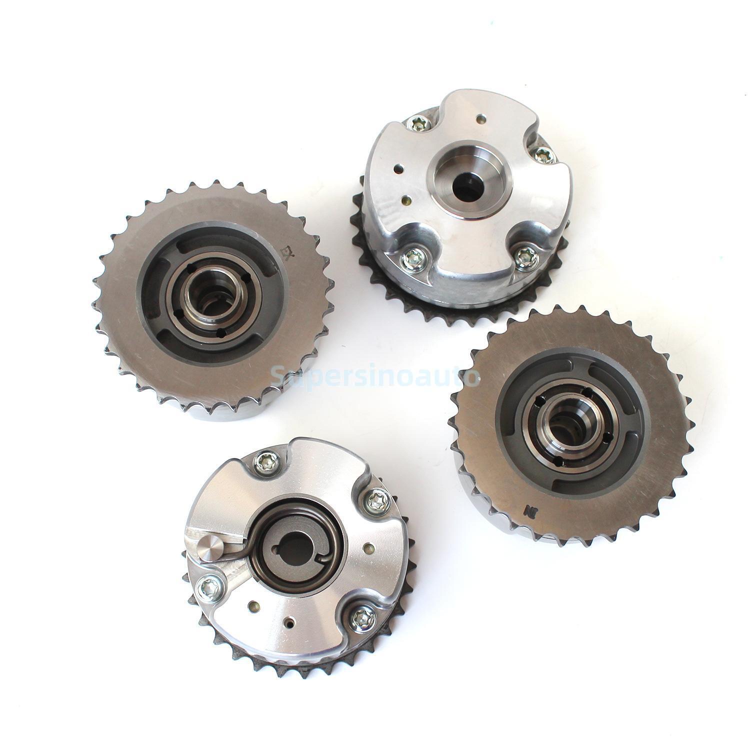 Intake+ Exhaust Cam Adjuster VVT Gear Set 06E109083L 06E109084K for VW for Audi 4.2L