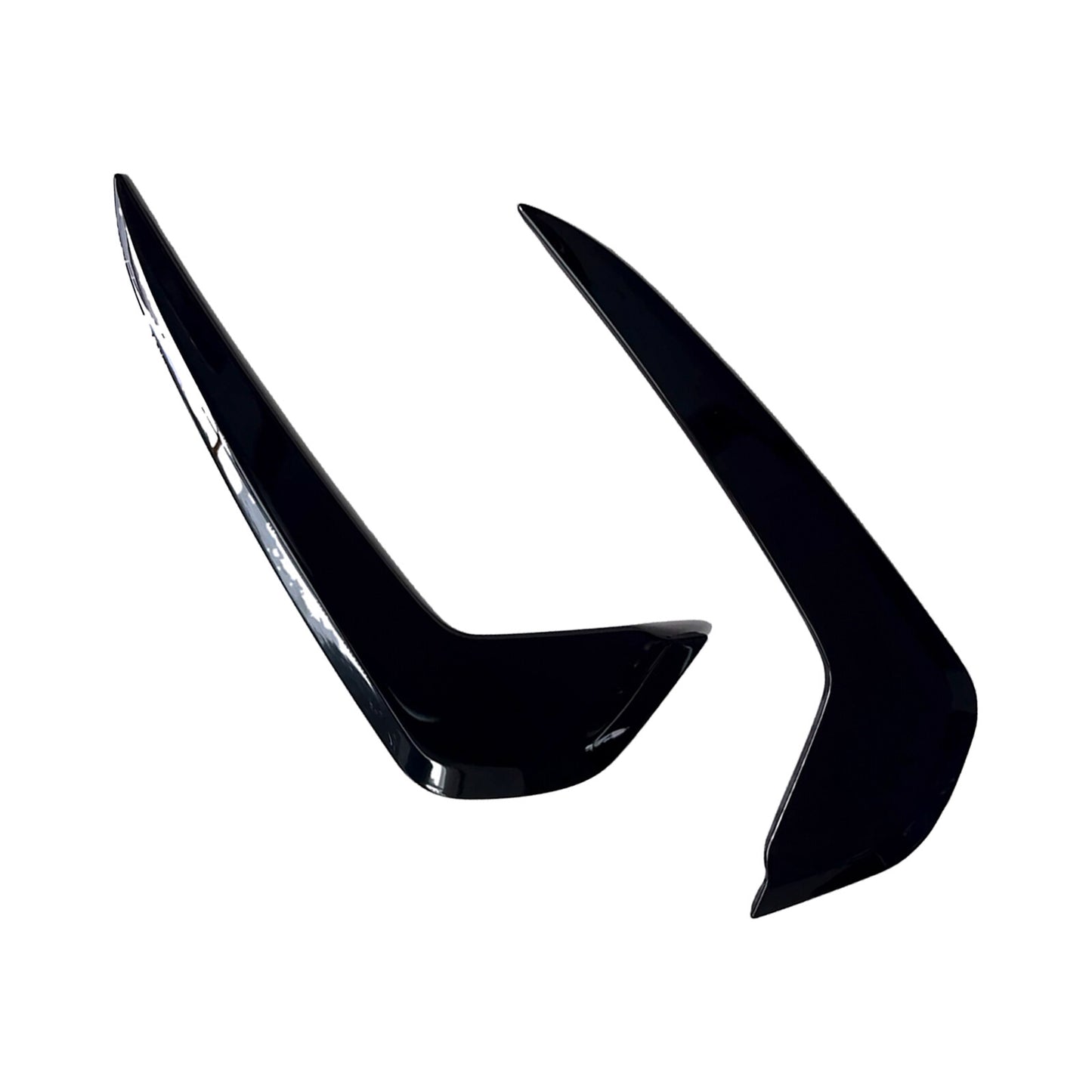 2X Glossy Black Rear Window Trim Molding Cover Trim Fit for Mazda CX-50 2023 2024