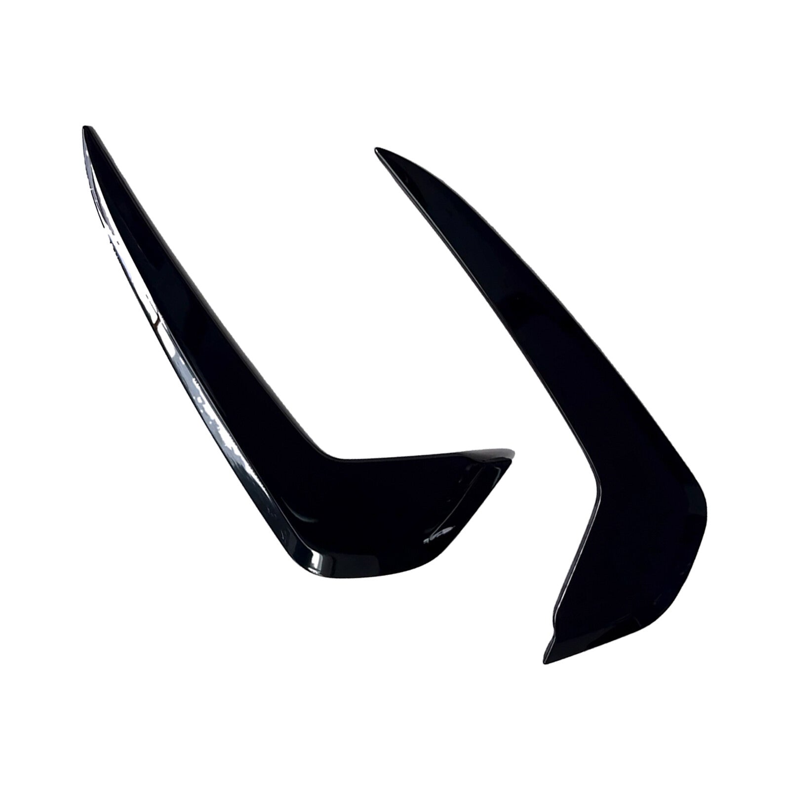 2X Glossy Black Rear Window Trim Molding Cover Trim Fit for Mazda CX-50 2023 2024