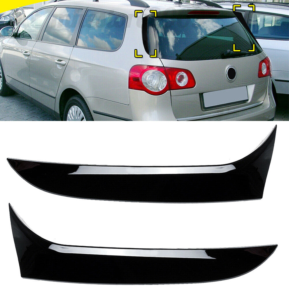 Rear Window Side Spoiler Canard Splitter for VW Travel Version for Passat B6 Wagon