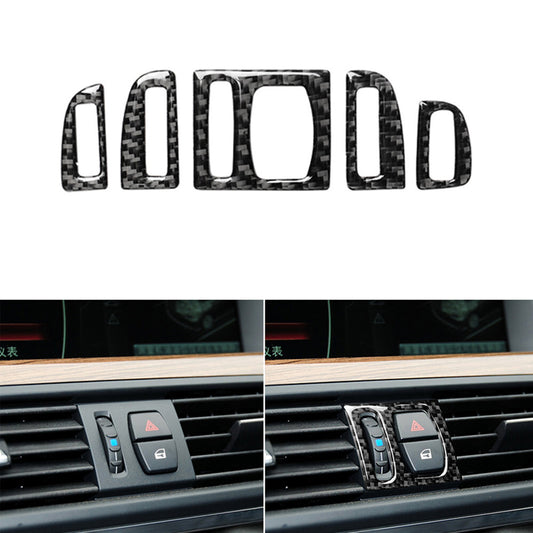 for Lincoln for Navigator Carbon Fiber Front Center Cupholder Cover Trim 2007-2014 v