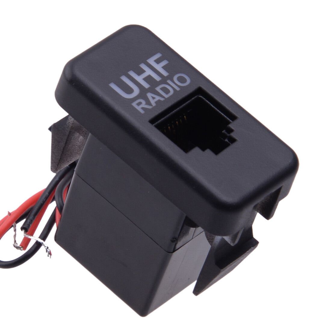 RJ45 Dash UHF Radio Switch Panel Socket Fit For Hilux Landcruiser Black v