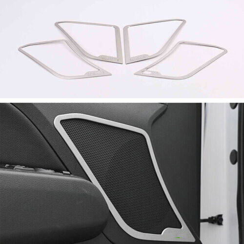 For Edge 2015-2020 Matte Silver Inner Dashboard Navigation Frame Cover Trim v