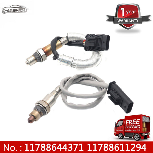 Two oxygen sensors, 1178864371 and 11788611294, are for BMW 740i G12 2016-20, upstream and downstream.