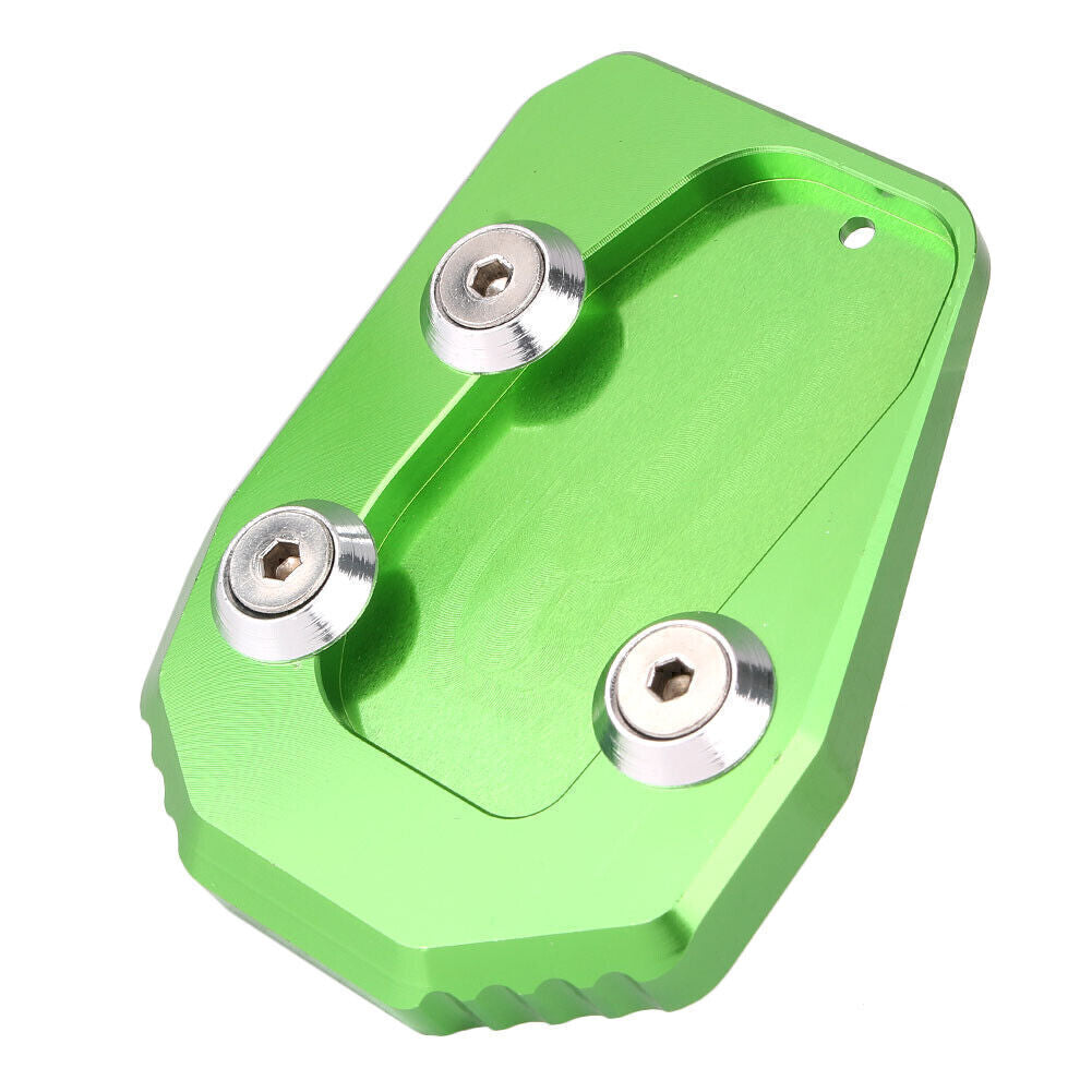 Kickstand Side Foot Stand Extension Plate Pad for Yamaha MT09 2013-2016 Green Q