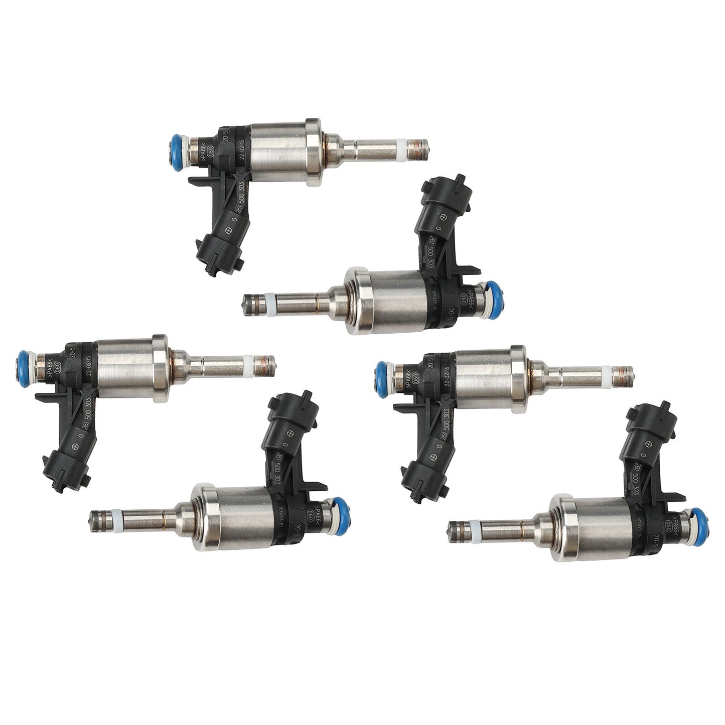 6-pack fuel injectors 12663380 for Buick Enclave, for Chevrolet Traverse, Acadia 12-17