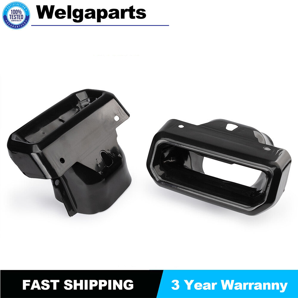 Left¨ÚRight Exhaust Bezels For 2019-2023 for Chevy Silverado for GMC for Sierra 1500 84667764