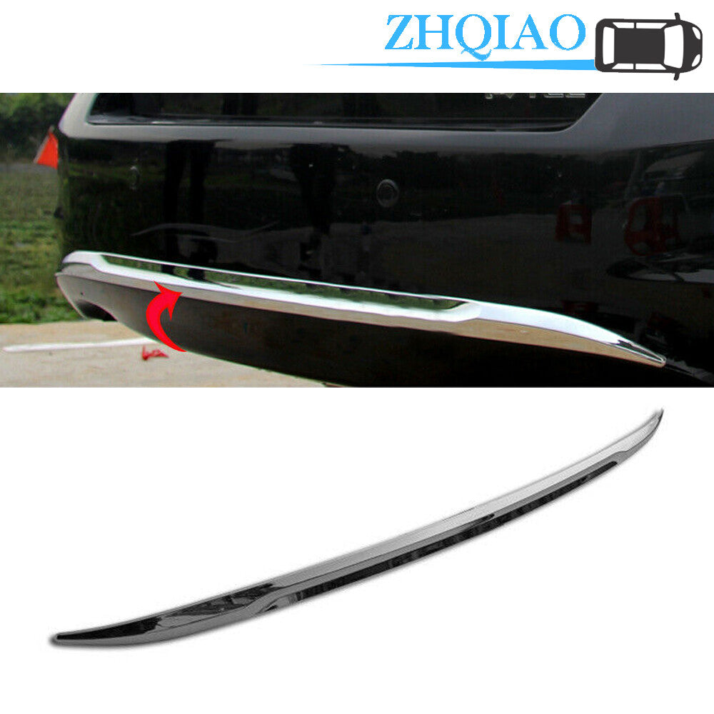 1pcs Chrome Rear Lower Trunk Bumper Cover Trim Fits for Honda Accord Sedan 2008-2012