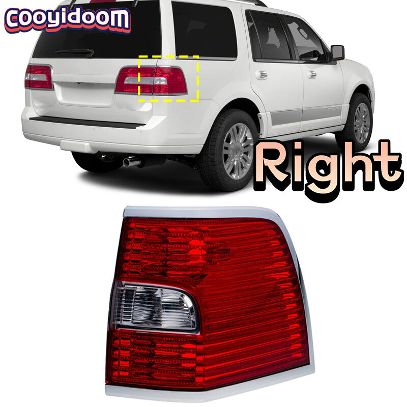 The all-new right-side taillight is compatible with 2007-2014 for Lincoln for Navigator models 8L7Z13405A