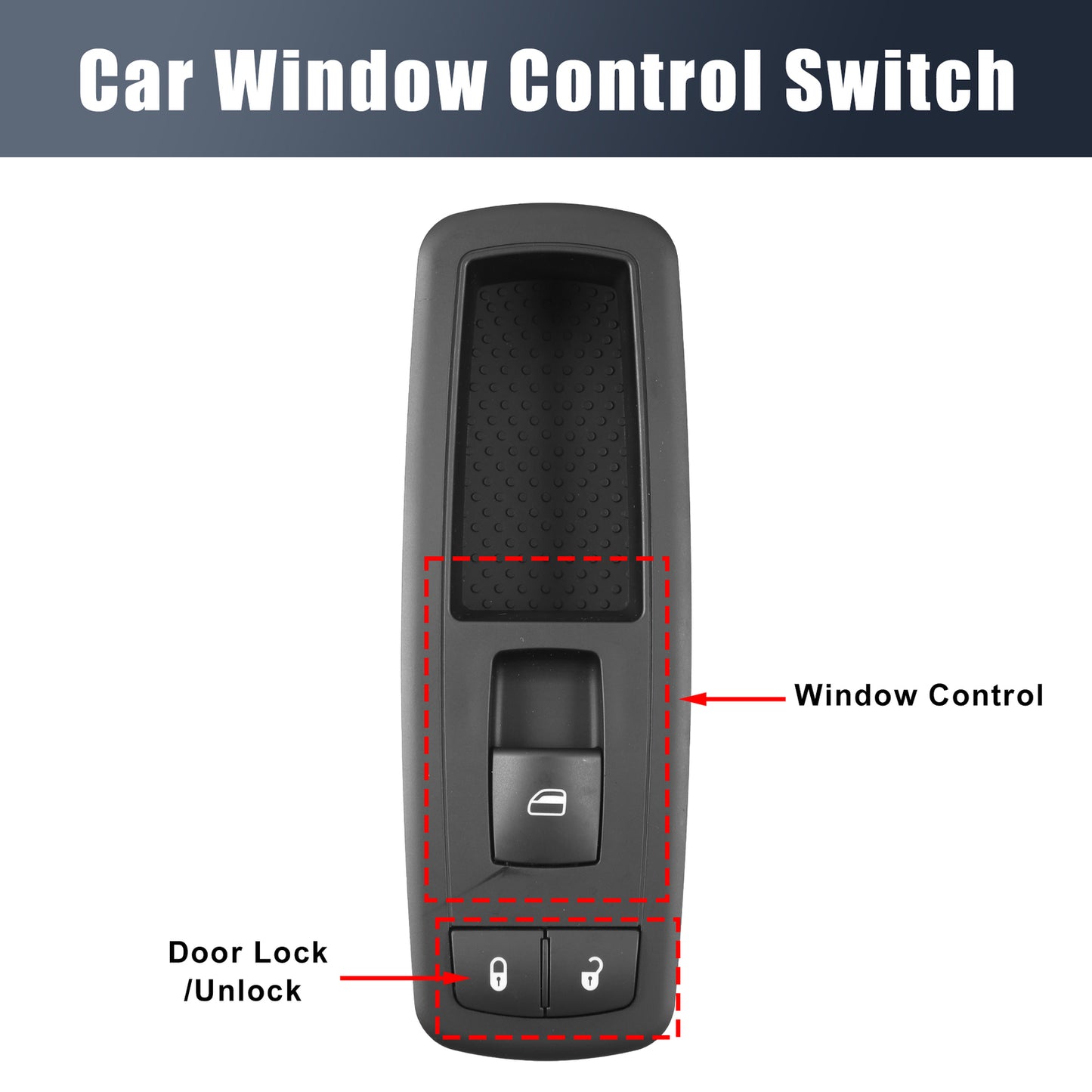 68271204AA Front Left Power Window Switch Kit for Dodge Dart (1 item)