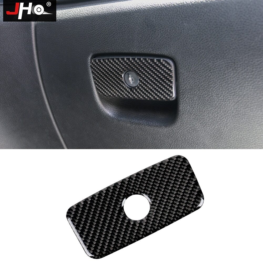 for Jeep Grand Cherokee 2014-2020 Real Carbon Fiber Glove Box Handle Trim Cover