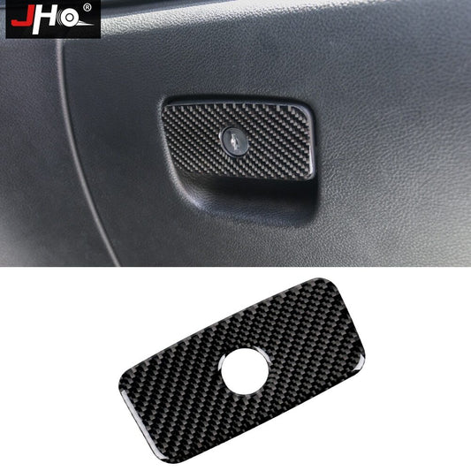 for Jeep Grand Cherokee 2014-2020 Real Carbon Fiber Glove Box Handle Trim Cover