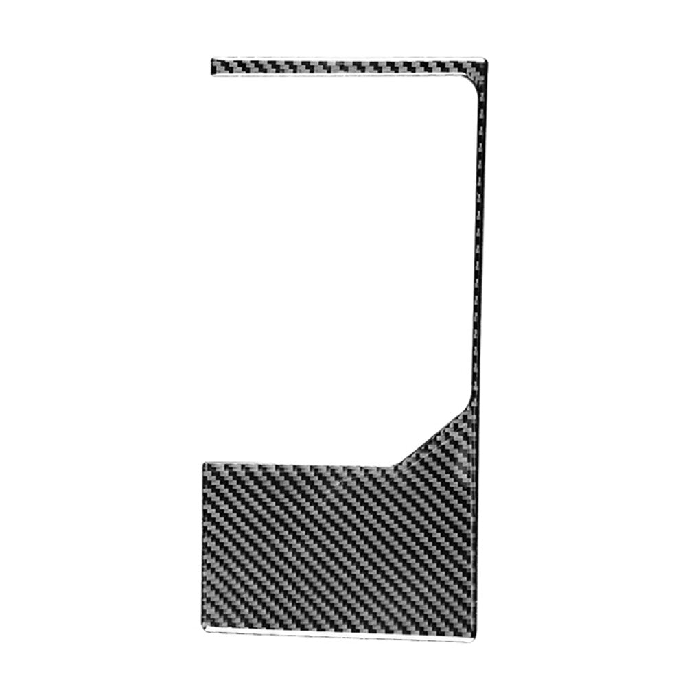Carbon Fiber Gear Shift Panel Outer Frame Trim Fit for Toyota Tundra 2014-2021 Black