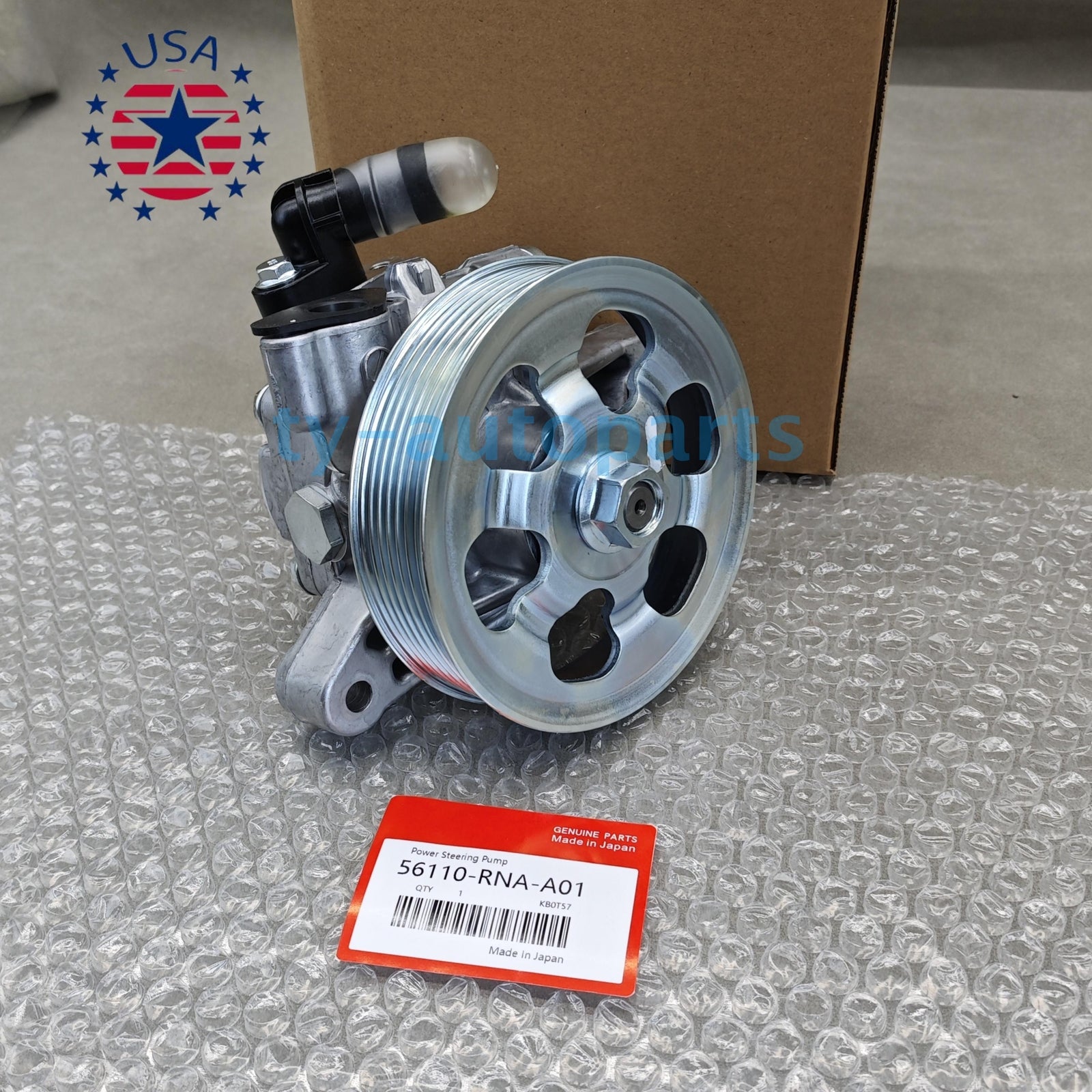 Original Equipment Manufacturer! Power Steering Pump 21-5456 with Pulley for 2006-2011 for Honda for Civic 1.8L L4